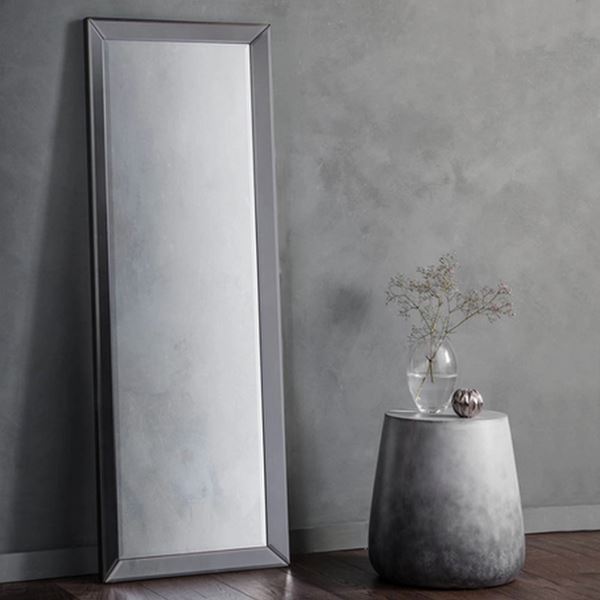 Olivia Full Length Mirror - Grey